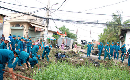 Thẩm quyền quyết định bổ nhiệm cán bộ thôn đội, trung đội