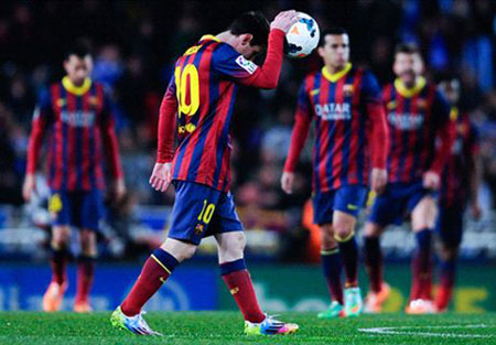 Barca thua Sociedad do chủ quan