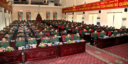 Quân đoàn 1: Học tập, quán triệt Nghị quyết Trung ương 8 (Khóa XI)