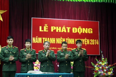 Đoàn cơ sở Kho 802 (Cục Quân khí): Phát động thi đua “Năm thanh niên tình nguyện 2014”