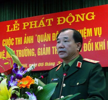 Phát động Cuộc thi ảnh “Quân đội với nhiệm vụ bảo vệ môi trường, giảm thiểu biến đổi khí hậu