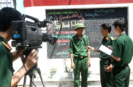 Tờ báo chiến sĩ tiếp nối truyền thống Báo Quân Bạch Đằng