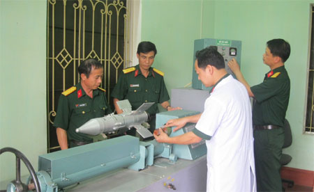 Huấn luyện làm chủ và quản lý, sử dụng hiệu quả vũ khí, khí tài pháo binh