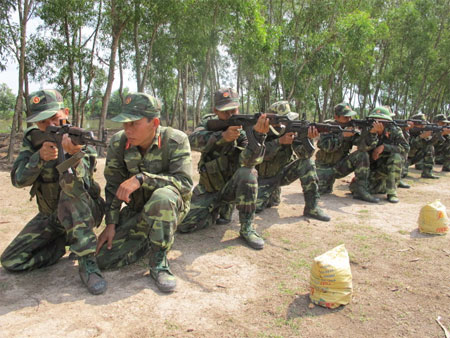 Đột phá vào những khâu yếu trong huấn luyện