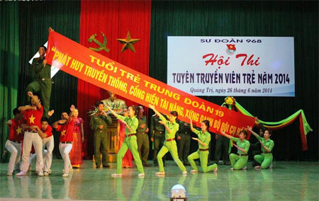 Hội thi tuyên truyền viên trẻ năm 2014