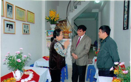 Tổng giám đốc doanh nghiệp thương binh và khát vọng hòa bình