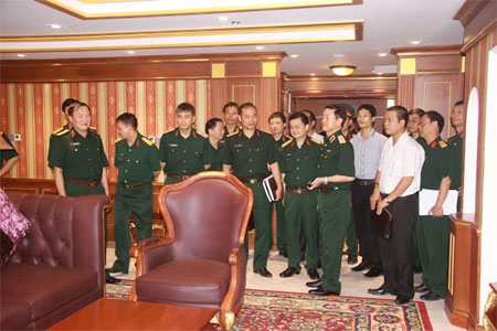 Công trình Khách sạn Bộ Quốc phòng sắp được nghiệm thu