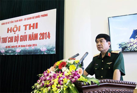 Thi bí thư chi bộ giỏi ở cơ quan tham mưu chiến lược