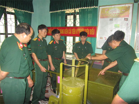 Sáng tạo, ứng dụng công nghệ mới vào công tác kỹ thuật quân khí