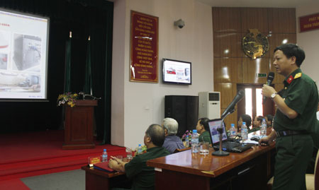 Hội nghị khoa học ngành địa hình quân sự