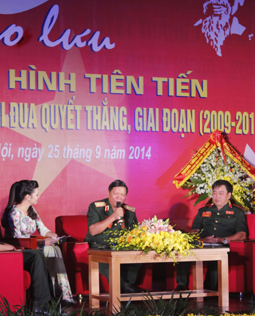 Tổng cục Hậu cần: Gặp mặt, giao lưu điển hình tiên tiến