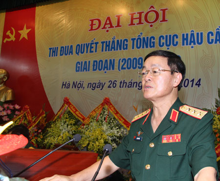 Tổng cục Hậu cần tổ chức Đại hội Thi đua Quyết thắng