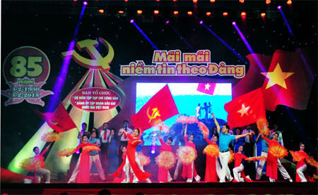 Hoạt động kỷ niệm 85 năm Ngày thành lập Đảng