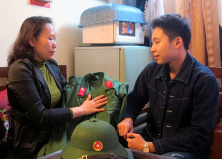 Chuyện sinh viên Vũ Phi Anh tình nguyện nhập ngũ
