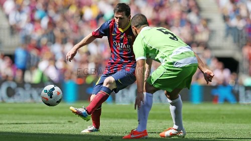 Hòa Getafe, Barca hụt hơi trong cuộc đua vô địch