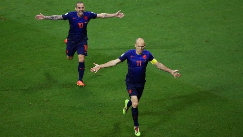 Robben chạy như bay