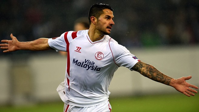 Cầu thủ Vitolo lập kỷ lục ghi bàn nhanh nhất Europa League