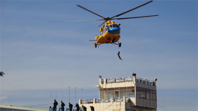 Diễn tập chống khủng bố hoạt động hàng không