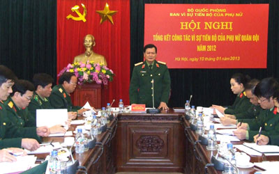 Thêm 500 nữ quân nhân có hoàn cảnh khó khăn được vay không lãi 10 tỷ đồng