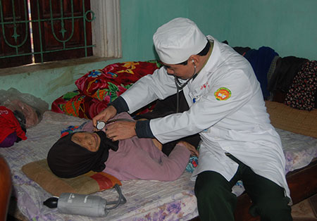 Nghĩa tình thầy thuốc Học viện Quân y