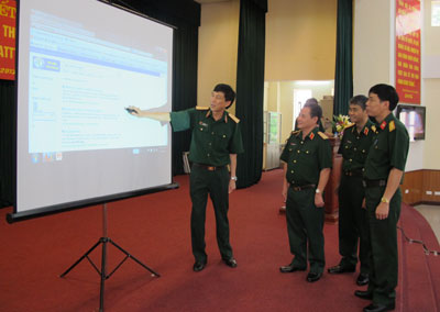 Bộ Tổng tham mưu: Hoàn thiện quy hoạch hạ tầng và phát triển ứng dụng công nghệ thông tin