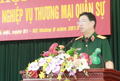 Tập huấn nghiệp vụ Thương mại quân sự