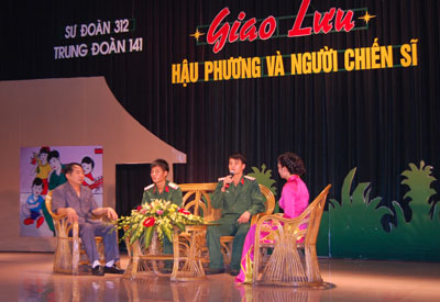 Hậu phương – điểm tựa của người chiến sĩ