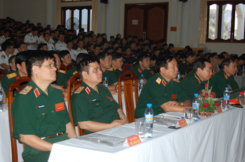 Hội thi Chủ nhiệm và cơ quan Hậu cần Sư đoàn, Vùng Hải quân năm 2013