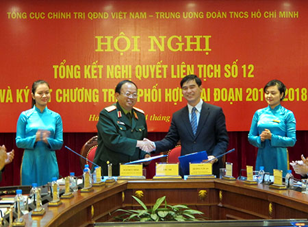 Ký kết chương trình phối hợp giai đoạn 2014-2018 