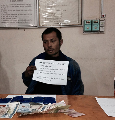 Bộ đội Biên phòng tỉnh Nghệ An: Bắt đối tượng vận chuyển 900 viên ma túy tổng hợp