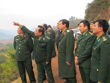 Kiểm tra công tác phòng, chống tội phạm ma túy của BĐBP tỉnh Sơn La 