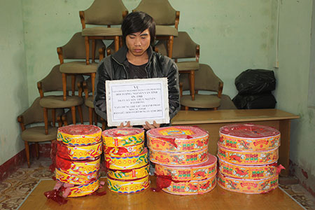 BĐBP Hải Phòng: Bắt quả tang đối tượng vận chuyển 15,8 kg pháo nổ