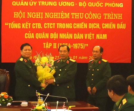 “Tổng kết CTĐ,CTCT trong chiến dịch, chiến đấu của QĐND Việt Nam”