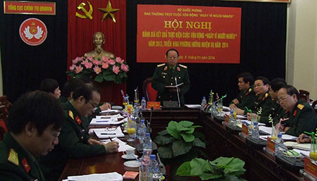 Toàn quân hỗ trợ xây dựng 1.000 căn nhà tình nghĩa