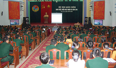 Binh đoàn 15 triển khai nhiệm vụ năm 2014
