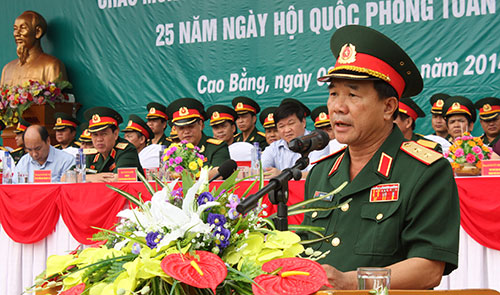 Phát động thi đua cao điểm “Sáng mãi phẩm chất Bộ đội Cụ Hồ”