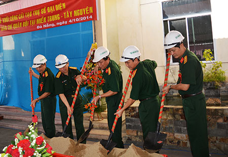 Khởi công cải tạo Trụ sở đại diện các cơ quan báo chí quân đội tại miền Trung - Tây Nguyên