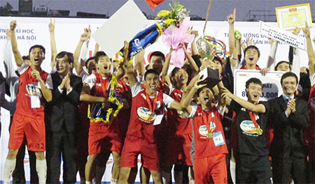 VCK Giải bóng đá sinh viên toàn quốc Truyền hình Quốc phòng Việt Nam - Cúp Viettel 2014