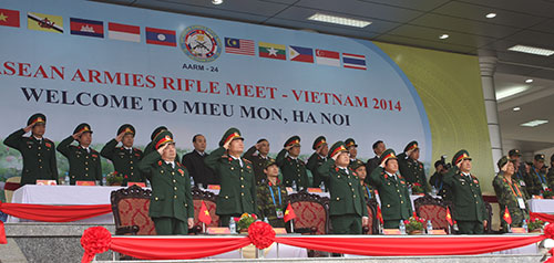Khai mạc Giải AARM-24 tại Trung tâm huấn luyện Quốc gia Miếu Môn