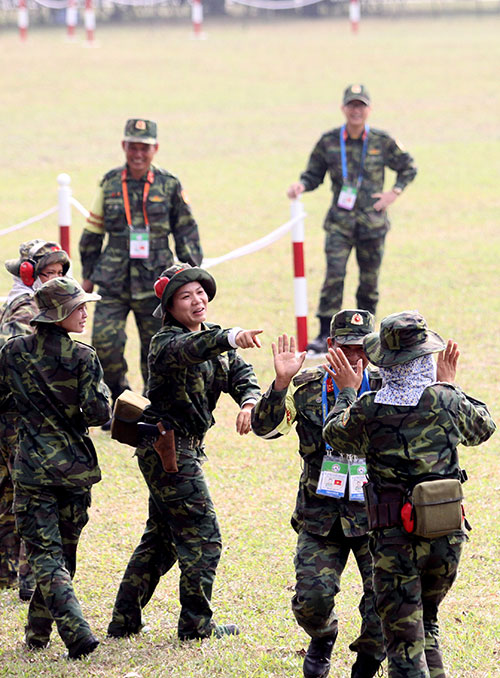 Ngày thi đấu thứ tư của Giải AARM-24: Các vận động viên thi đấu bài 3 của 5 nội dung bắn súng