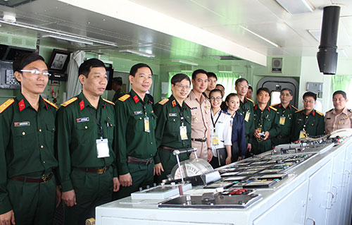 Việt Nam và Thái Lan tổ chức giao lưu sĩ quan trung cấp lần thứ nhất