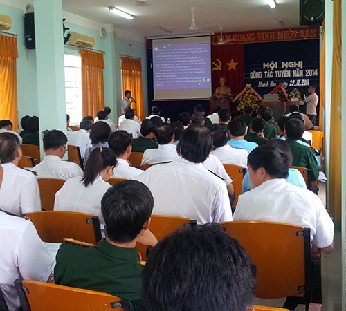 ‎Bệnh viện quân y 87 tổ chức Hội nghị công tác tuyến
