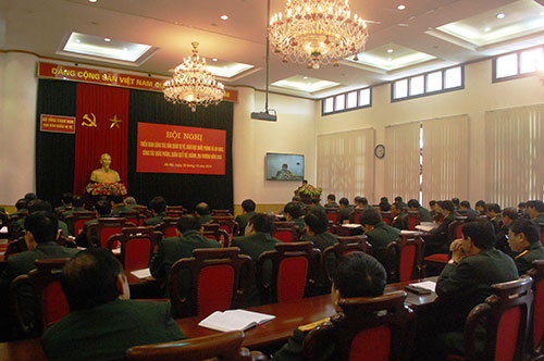Triển khai công tác DQTV, giáo dục QP-AN năm 2015