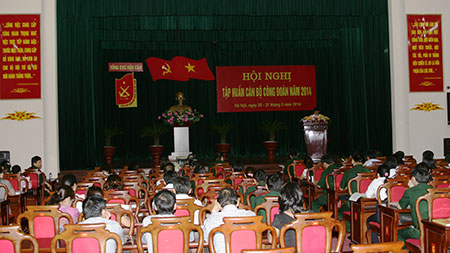 Tập huấn nghiệp vụ cán bộ công đoàn năm 2014
