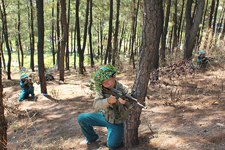 Thành phố Huế Diễn tập cụm chiến đấu trọng điểm