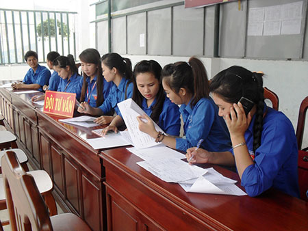 Trên một nghìn thí sinh dự thi tuyển Sĩ quan Thông tin, Đặc công và Hậu cần