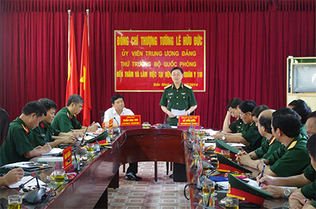 Xây dựng Bệnh viện Quân y 110 vững mạnh, là điểm sáng về công tác dân vận