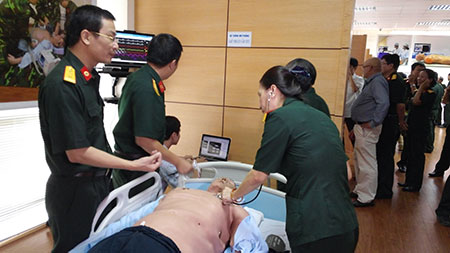 Học viện Quân y: Đưa vào sử dụng Trung tâm mô phỏng y học