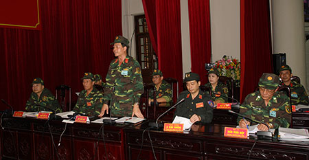 Khai mạc Diễn tập phòng thủ tỉnh Thái Bình năm 2014