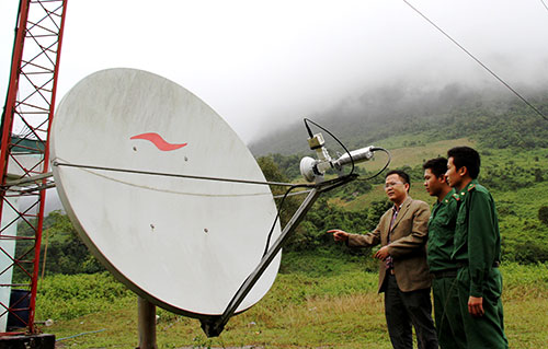 Sóng điện thoại Viettel về bản